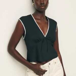 NWOT Reformation Cherry Top size 0